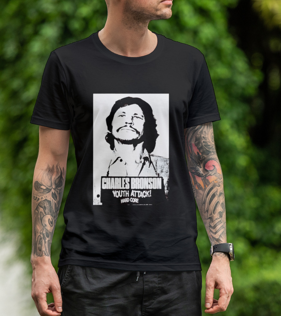 Charles Bronson Youth Attack Hardcore T-Shirt