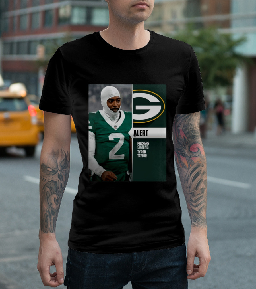 ALERT Packers Signing Tyrod Taylor T-Shirt