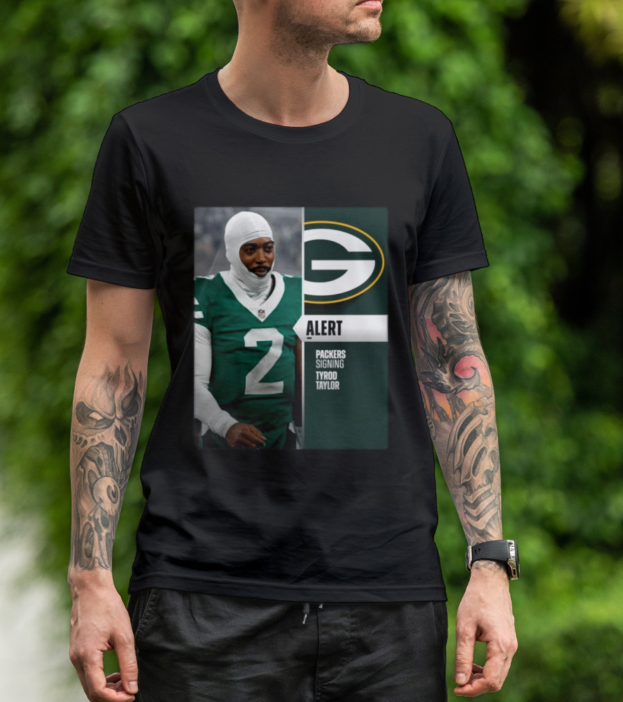 ALERT Packers Signing Tyrod Taylor T-Shirt