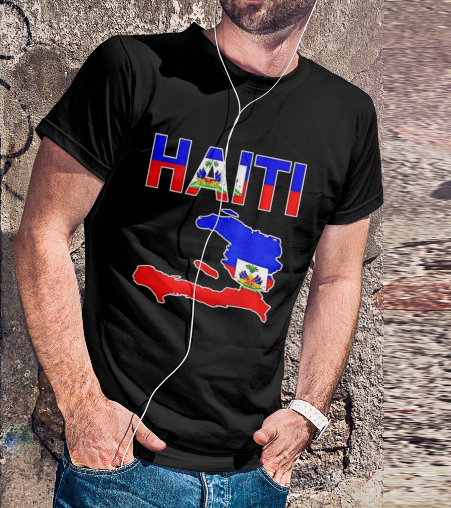 Haiti Flag Day 2026 Map Flag Haitian Pride Celebration T-Shirt