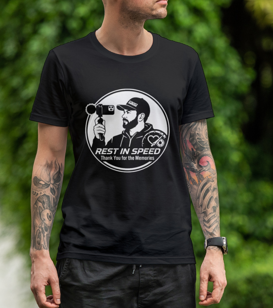 Rest In Speed Thank You For The Memories Kyle Loftis Memorial T-Shirt
