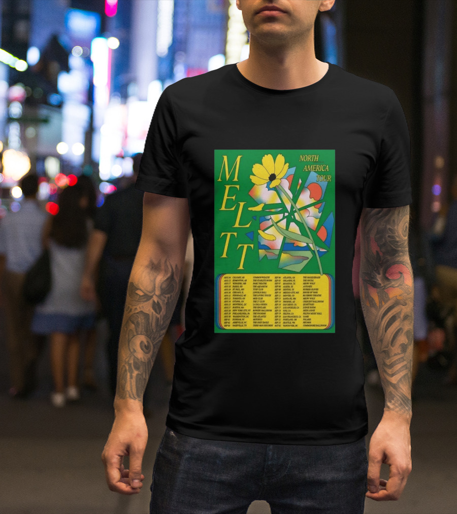 MELTT North America Tour 26 With Flower T-Shirt