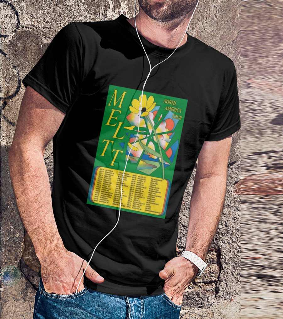 MELTT North America Tour 26 With Flower T-Shirt