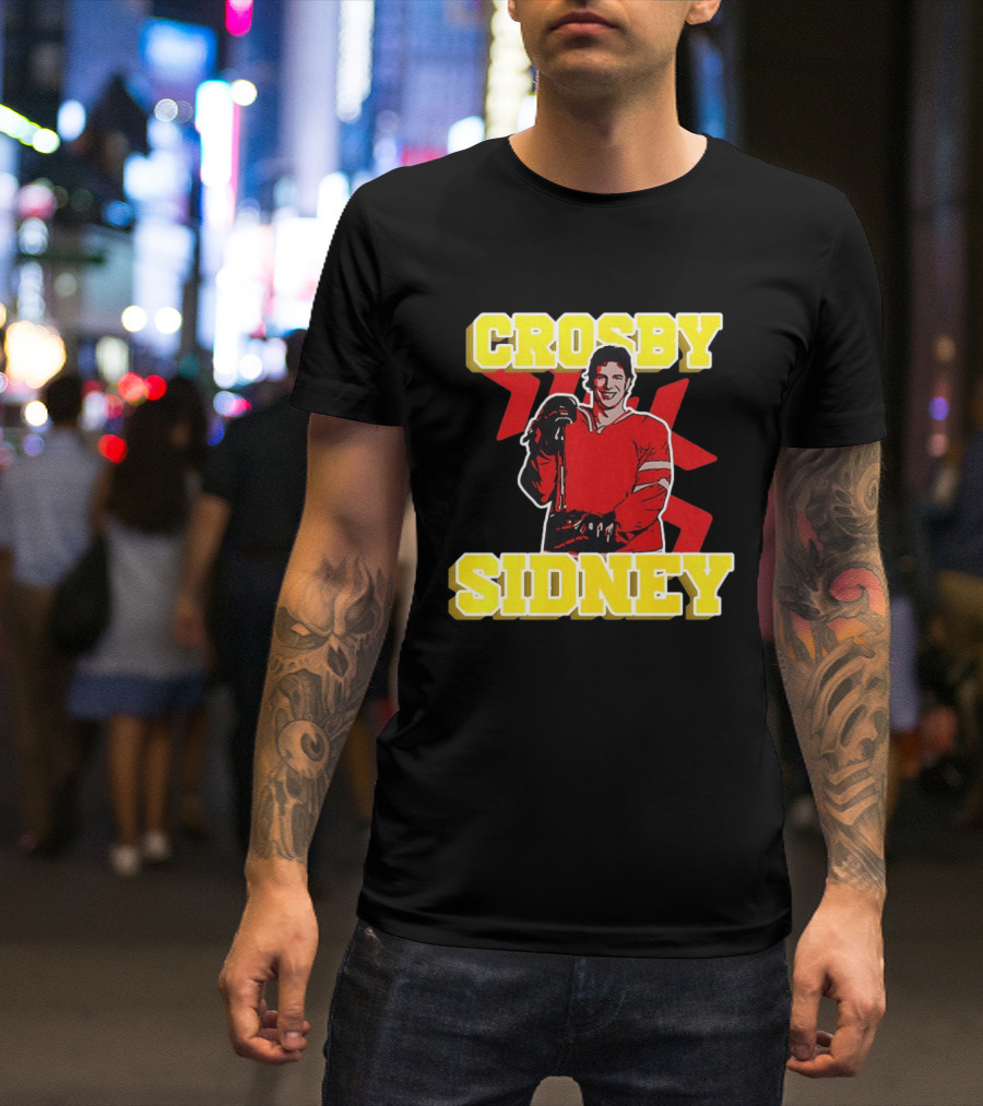 Crosby Sidney Pittsburgh Penguins Hockey NHL Legend T-Shirt