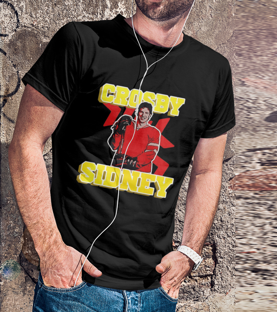 Crosby Sidney Pittsburgh Penguins Hockey NHL Legend T-Shirt
