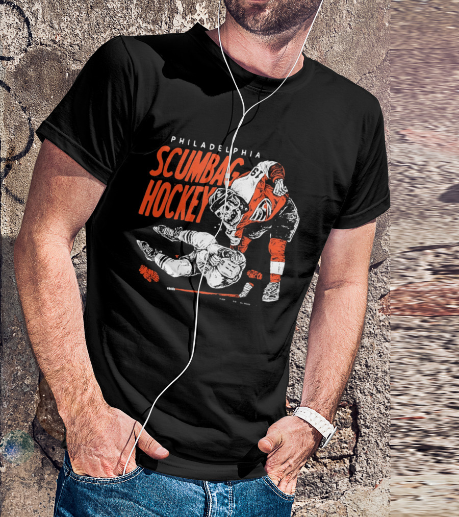 Philadelphia Scumbag Hockey Philadelphia Flyers T-Shirt
