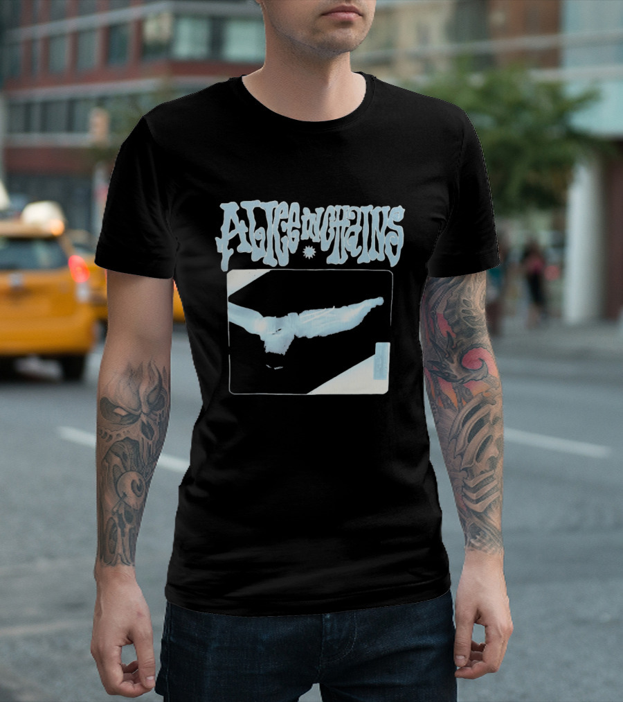 Alice In Chains X Ray Arm Elbow Skeleton Image T-Shirt