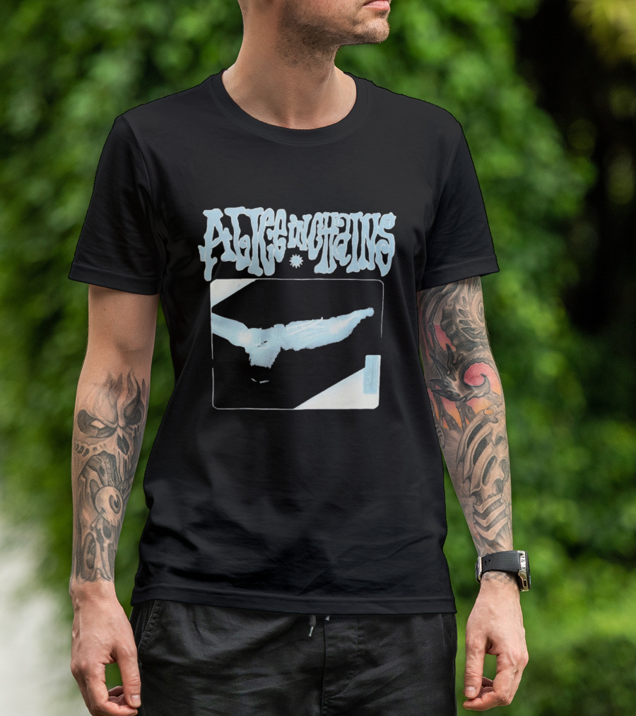 Alice In Chains X Ray Arm Elbow Skeleton Image T-Shirt