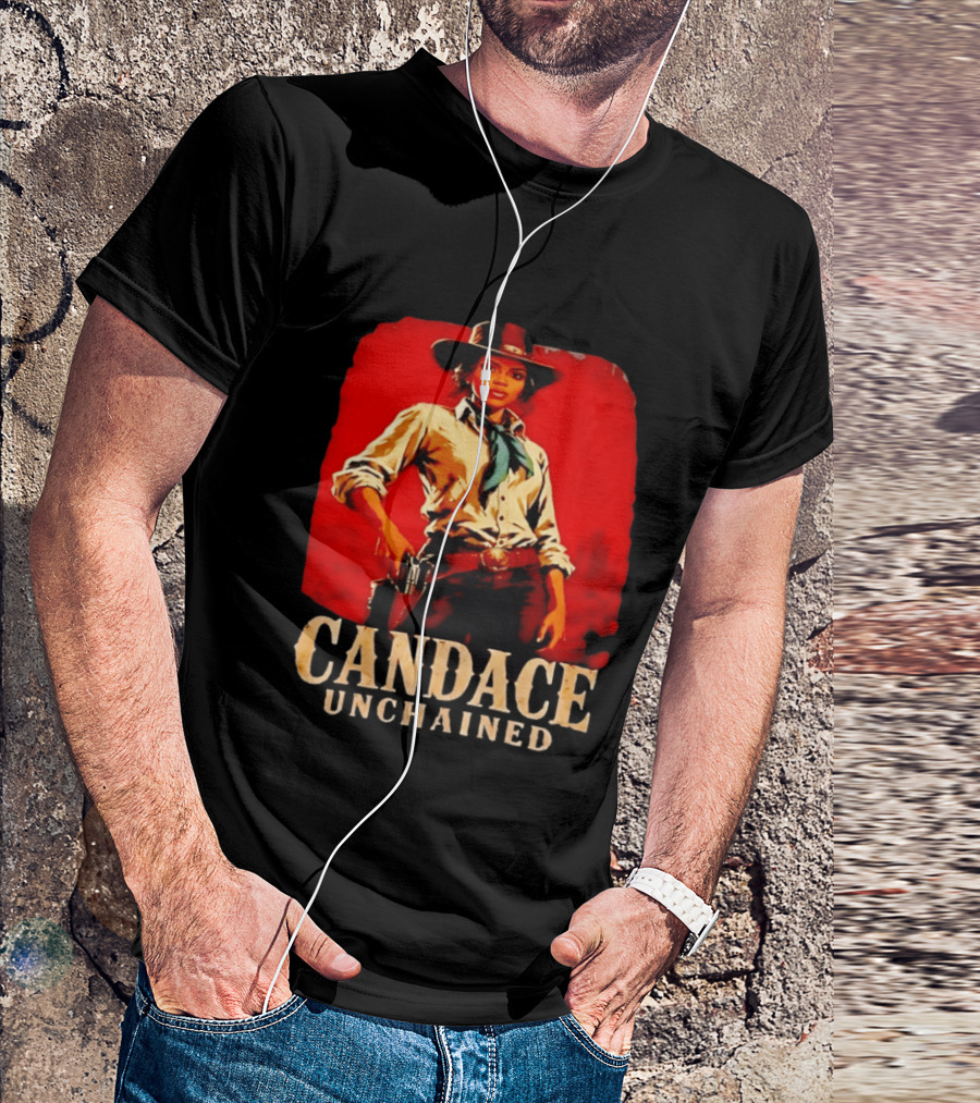 Candace Unchained Western Cowgirl T-Shirt