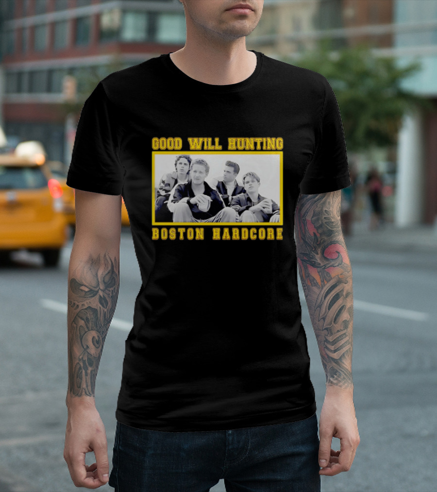 Good Will Hunting Boston Hardcore Matt Damon Ben Affleck T-Shirt