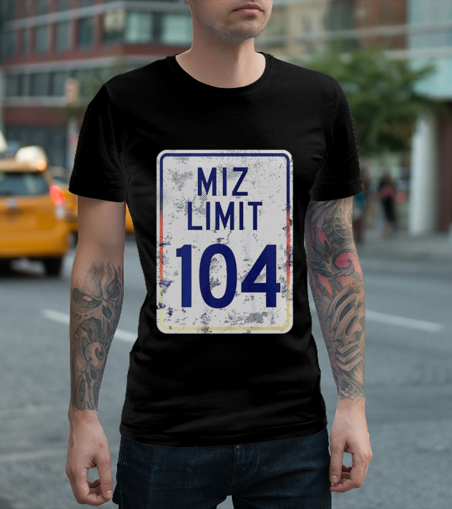 Miz Limit 104 Jacob Misiorowski Milwaukee Brewers T-Shirt