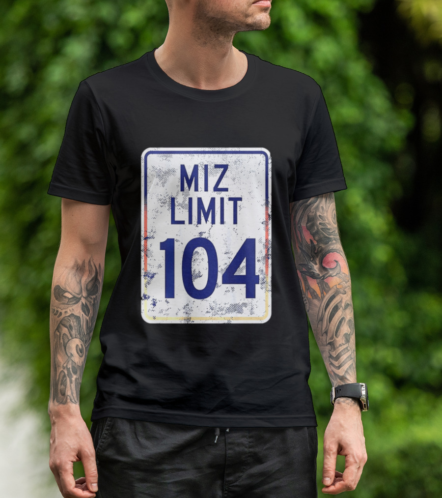 Miz Limit 104 Jacob Misiorowski Milwaukee Brewers T-Shirt