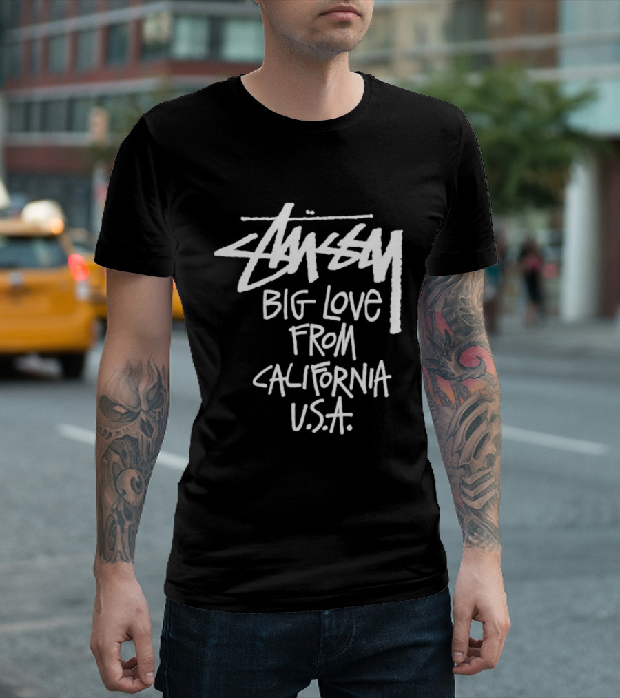 Stussy Big Love From California USA T-Shirt