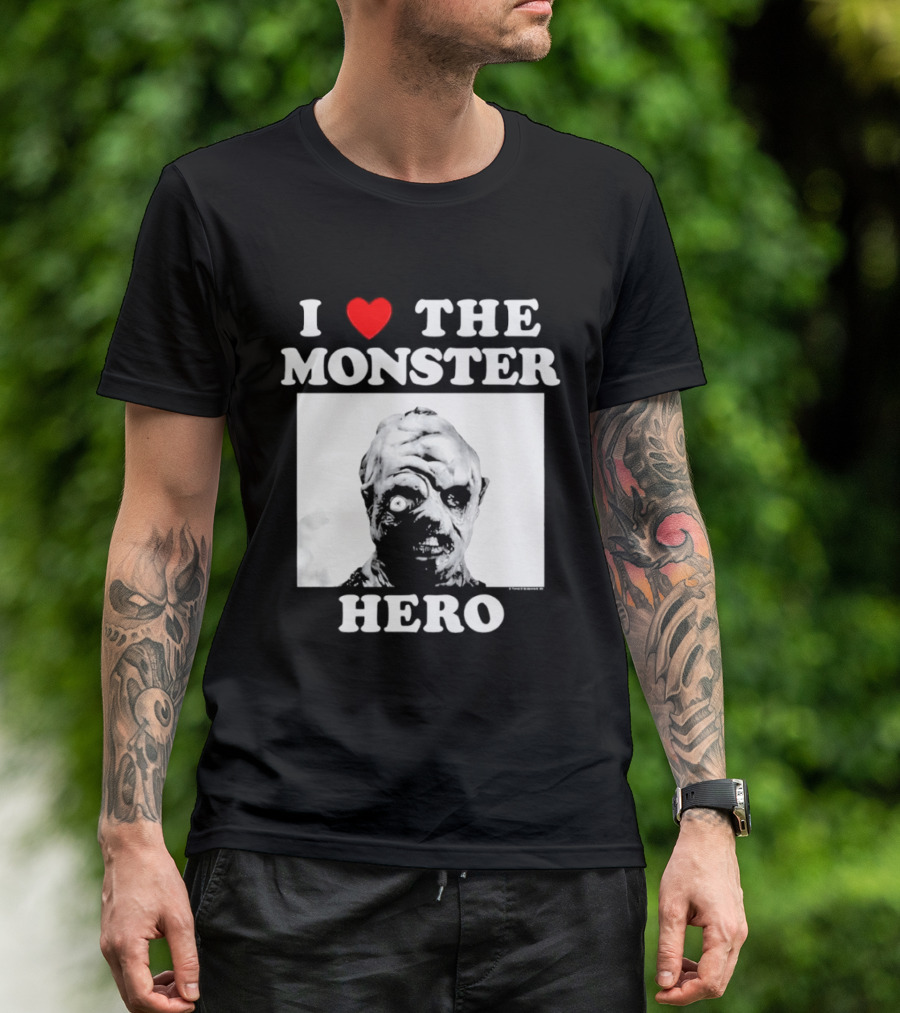 I Love The Monster Hero The Toxic Avenger Troma Entertainment T-Shirt