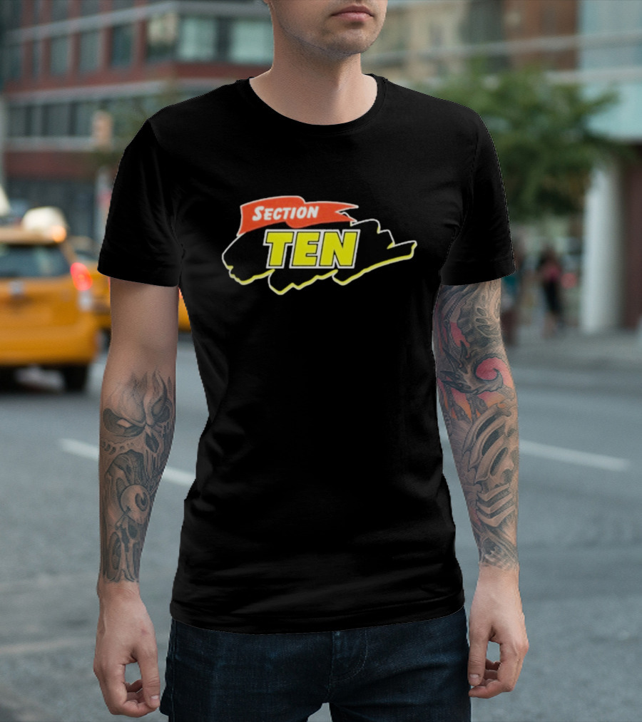 Section Ten Cartoon T-Shirt