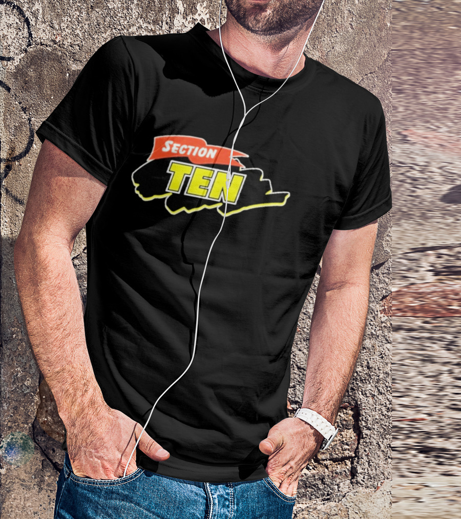 Section Ten Cartoon T-Shirt