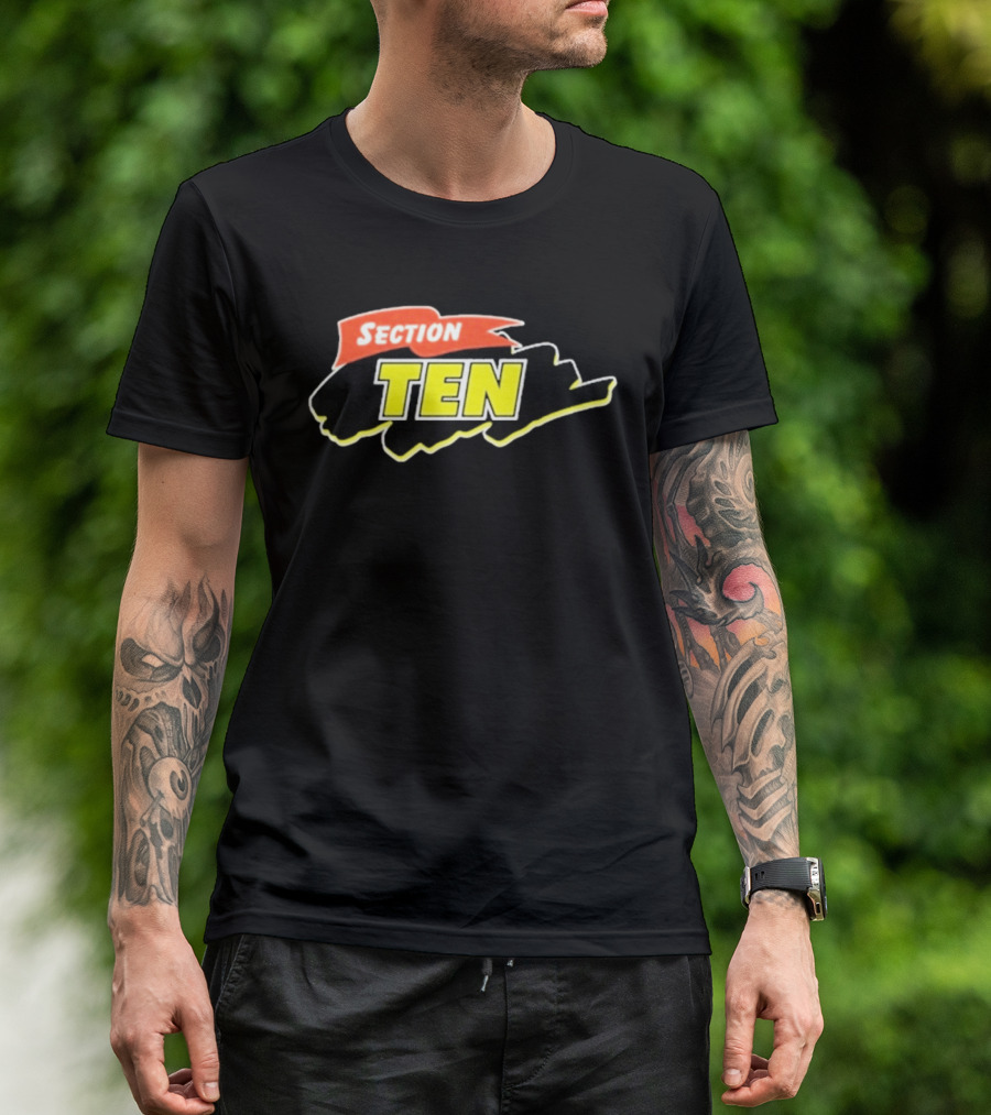 Section Ten Cartoon T-Shirt