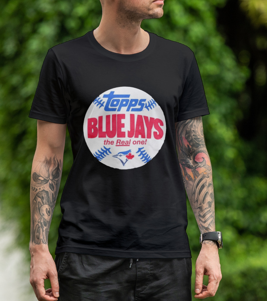 Topps Blue Jays The Real One T-Shirt