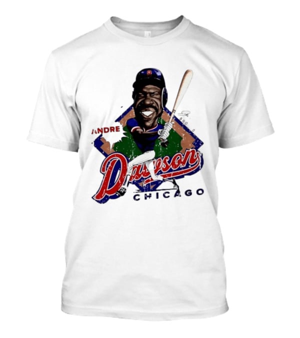 Andre Dawson Chicago Cubs Baseball Legend T-Shirt