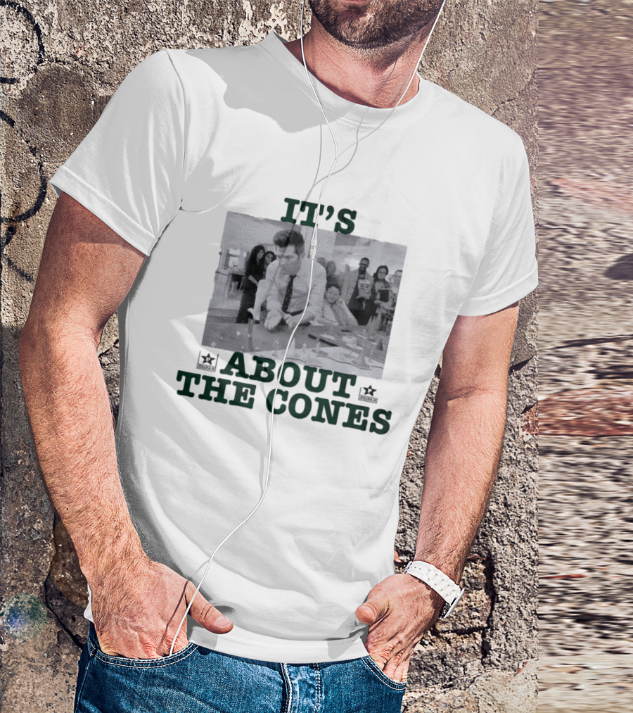 Ben Wyatt It's About The Cones Parks And Recreation Sitcom T-Shirt