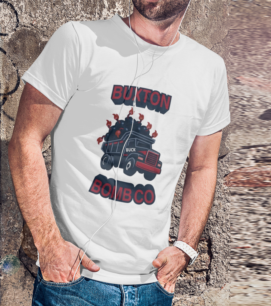 Buxton Bomb Co Buck Truckin' Explosive Truck T-Shirt