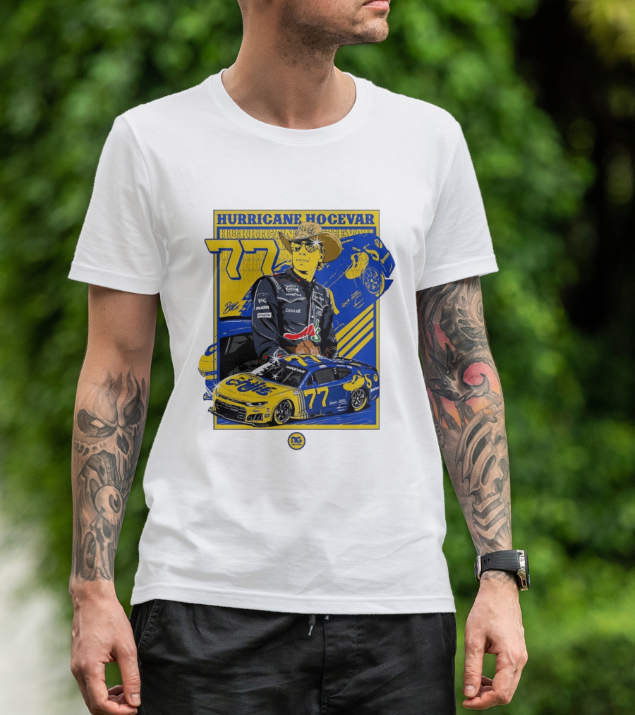 Hurricane Hocevar 77 Chili's Spire Motorsports NASCAR Chevrolet Carson Hocevar T-Shirt
