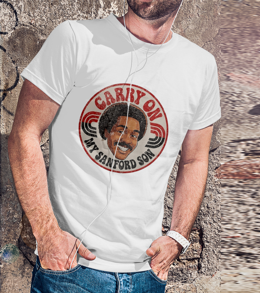 Lamont Sanford Carry On Retro Style My Sanford Son T-Shirt