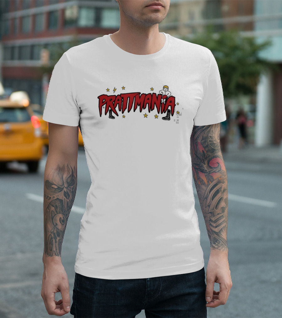 PrattMania Hulk Hogan Stars T-Shirt
