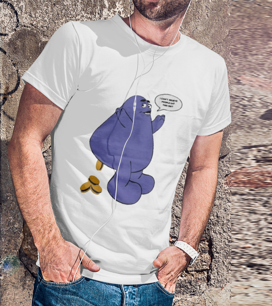 Rare AKOMPLICE GRIMACE I Can't Believe People Eat This T-Shirt