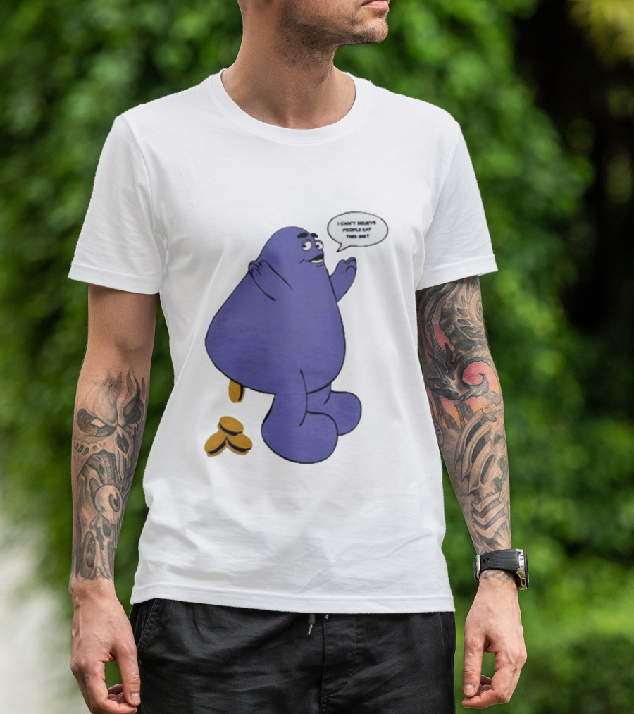 Rare AKOMPLICE GRIMACE I Can't Believe People Eat This T-Shirt