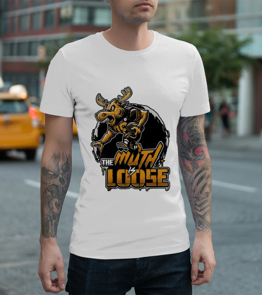 The Muth Is Loose Moose Pittsburgh Steelers Football 2026 T-Shirt