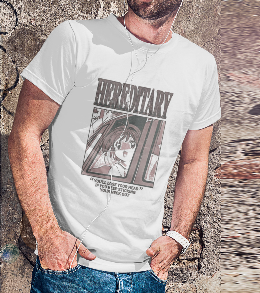 Hereditary Sakura Kinomoto Cardcaptor Sakura You'll Lose Your Head If You Keep Sticking Your Neck Out T-Shirt