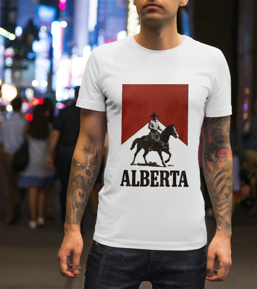 Alberta Cowboy Rider T-Shirt