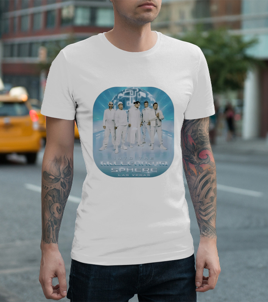 Backstreet Boys Into The Millennium Sphere Las Vegas 2026 T-Shirt
