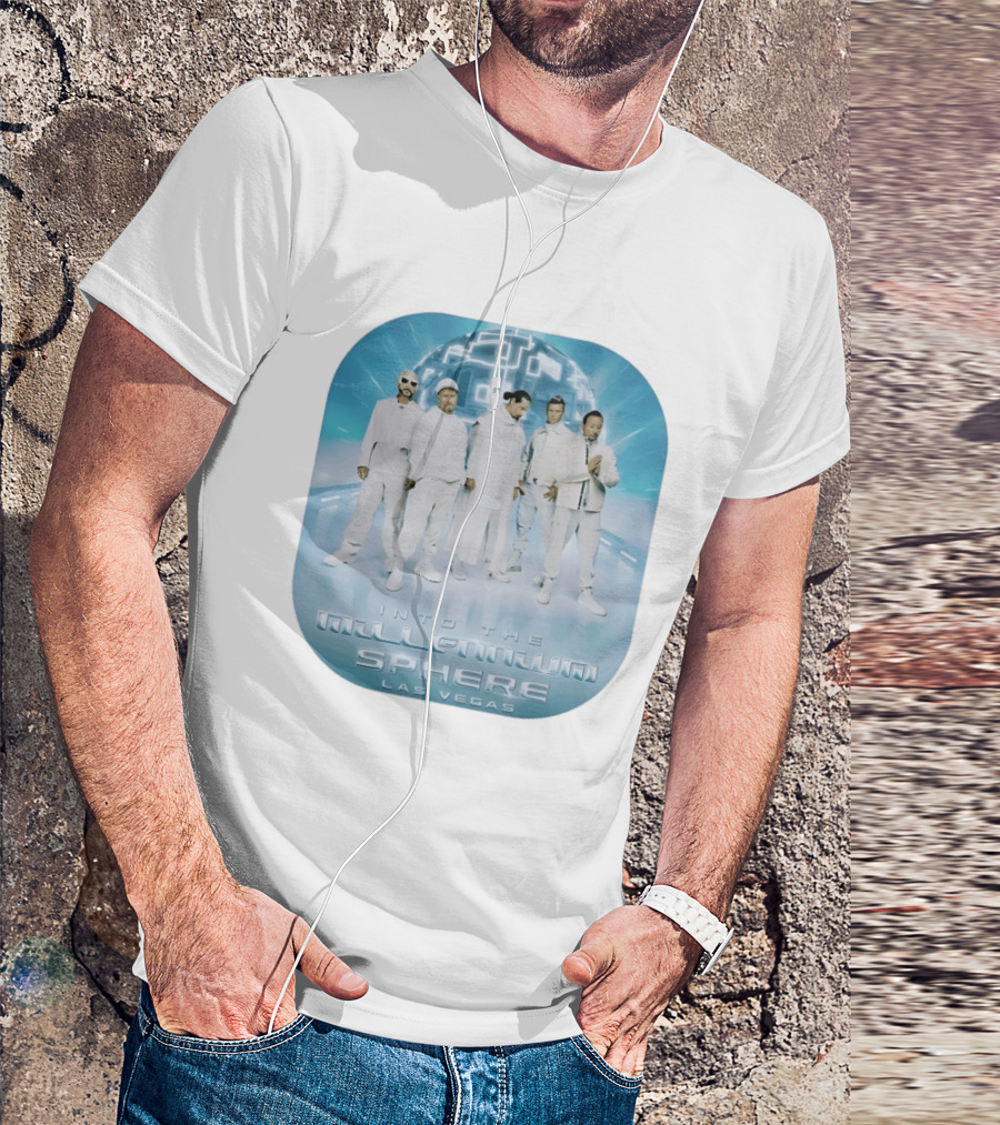 Backstreet Boys Into The Millennium Sphere Las Vegas 2026 T-Shirt