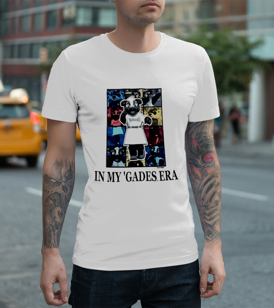 Hudson Valley Renegades Mascot Pop Art In My 'Gades Era T-Shirt