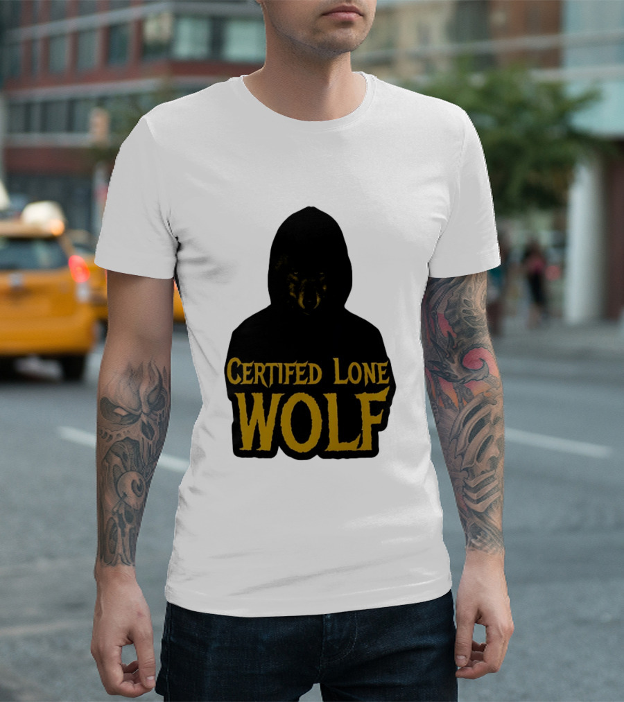 Certified Lone Wolf Mask T-Shirt