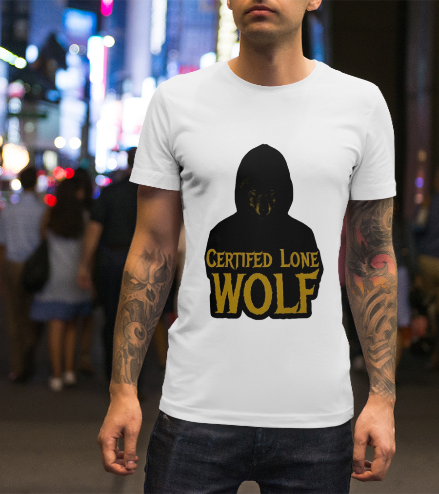 Certified Lone Wolf Mask T-Shirt
