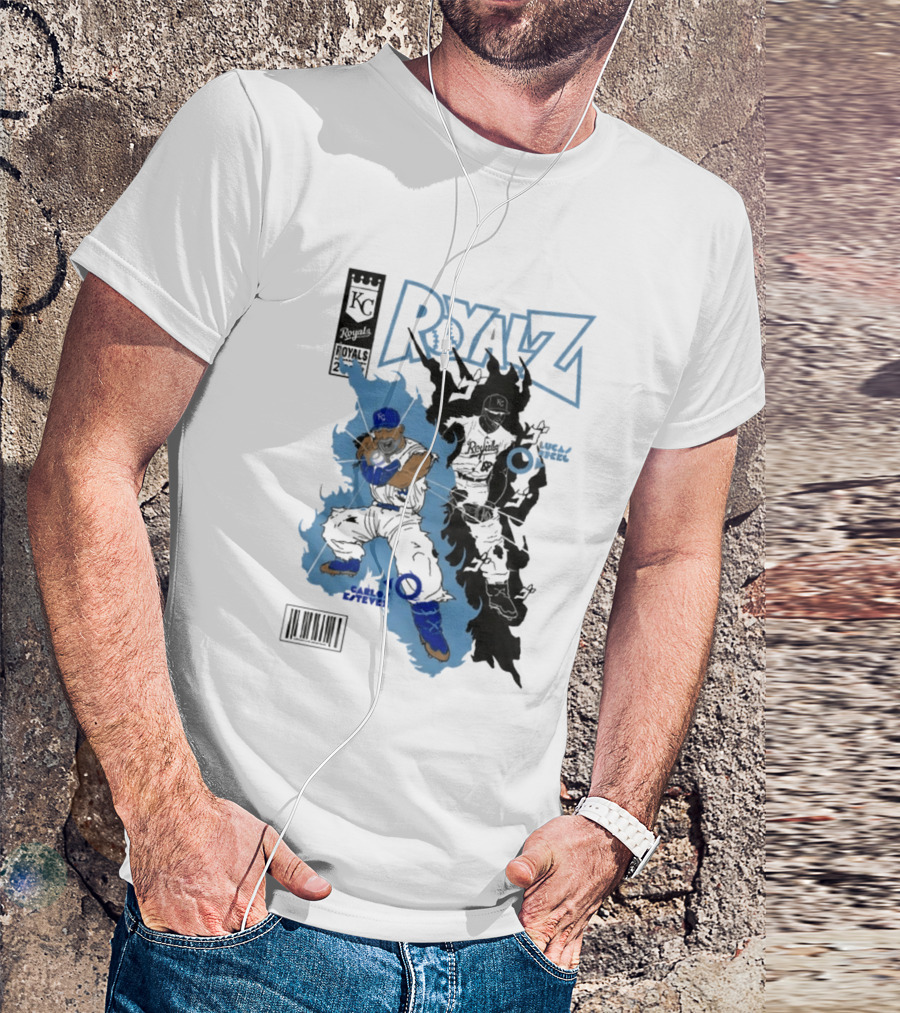 Royals Dragon Kamehameha Baseball Anime T-Shirt