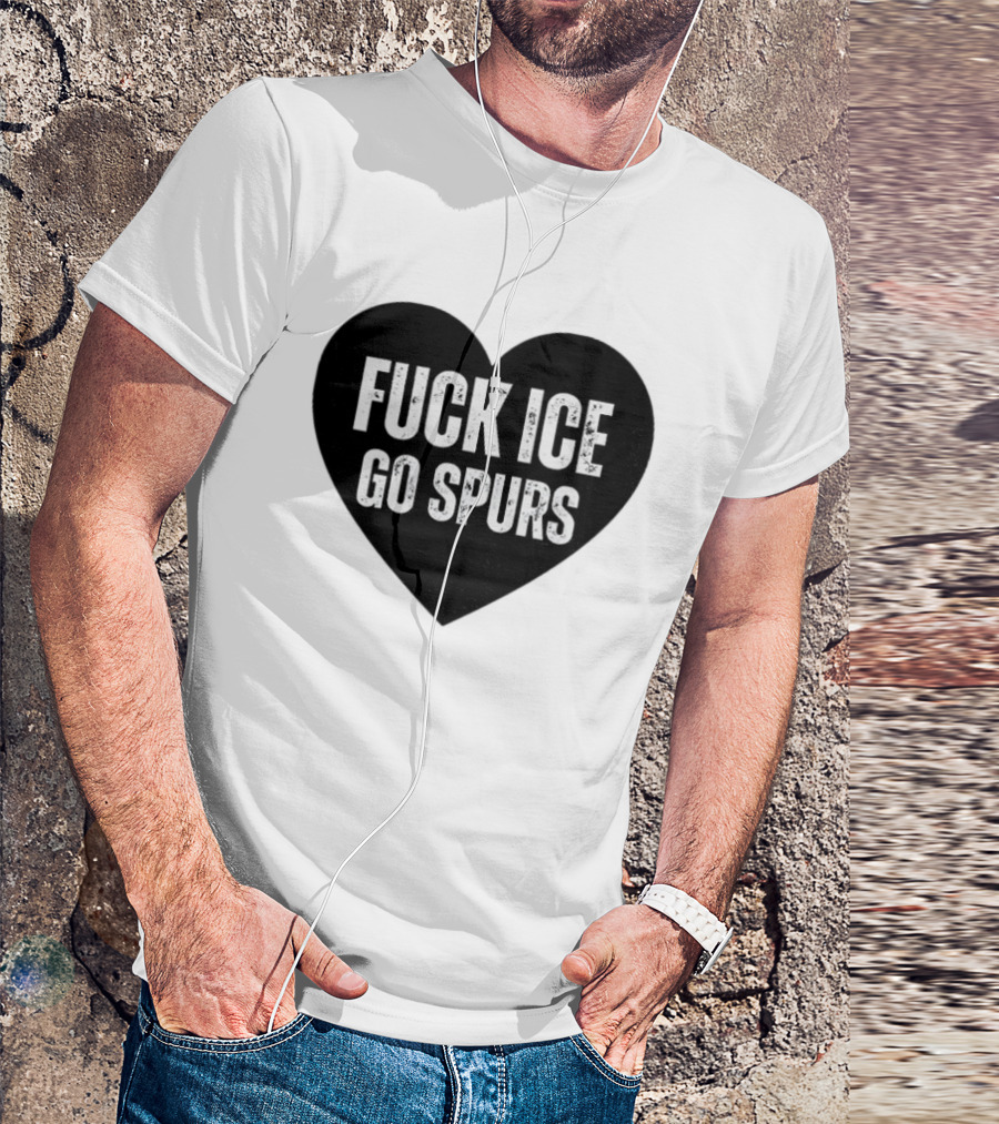 San Antonio Spurs Fuck Ice Go Spurs 2026 Lover T-Shirt