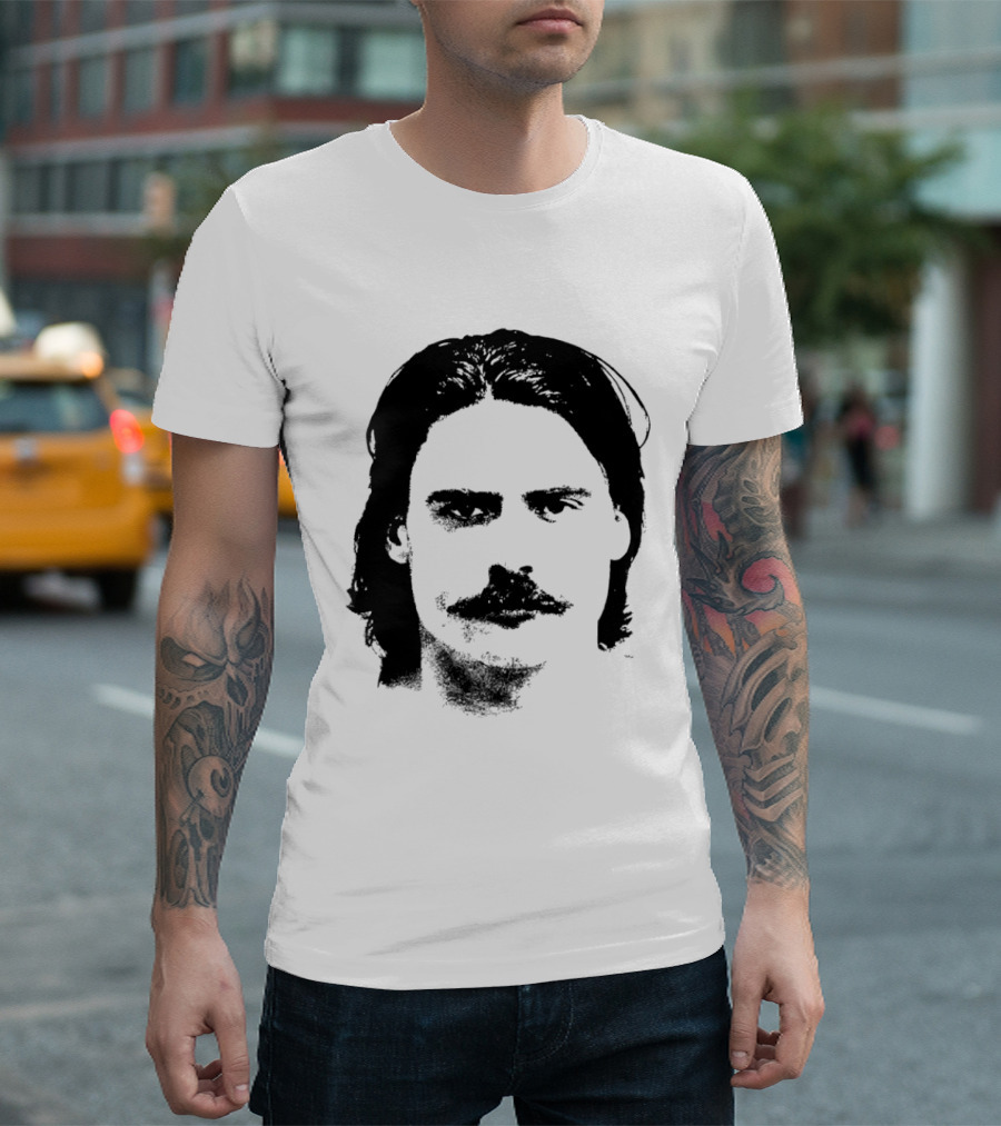 Free Chud Big Head Black And White Face T-Shirt