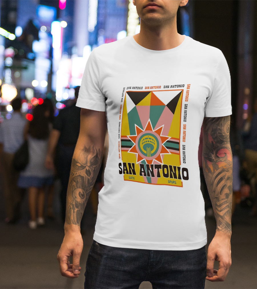 San Antonio Spurs Fiesta SATX T-Shirt