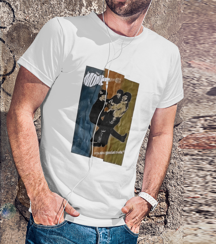 The Monkees 45th Anniversary Tour Vintage Band Celebration T-Shirt