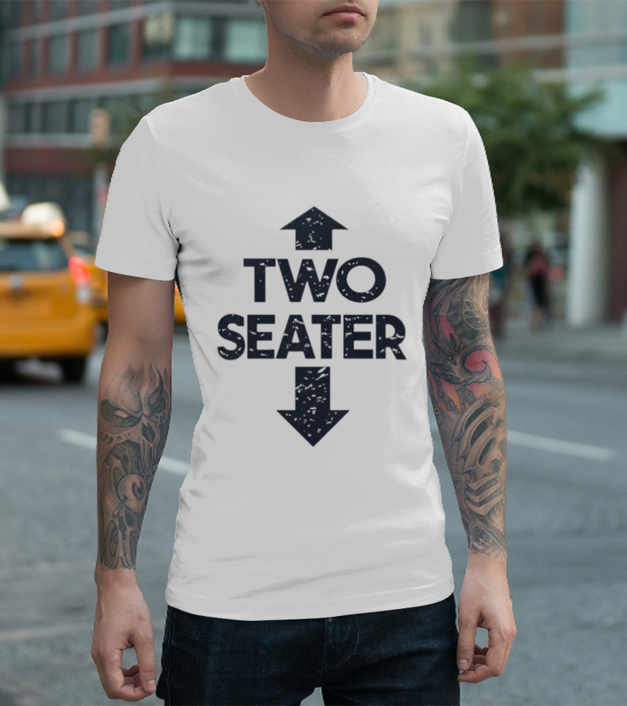 Two Seater Arrows Up Down T-Shirt