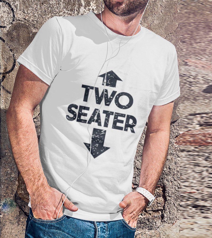 Two Seater Arrows Up Down T-Shirt