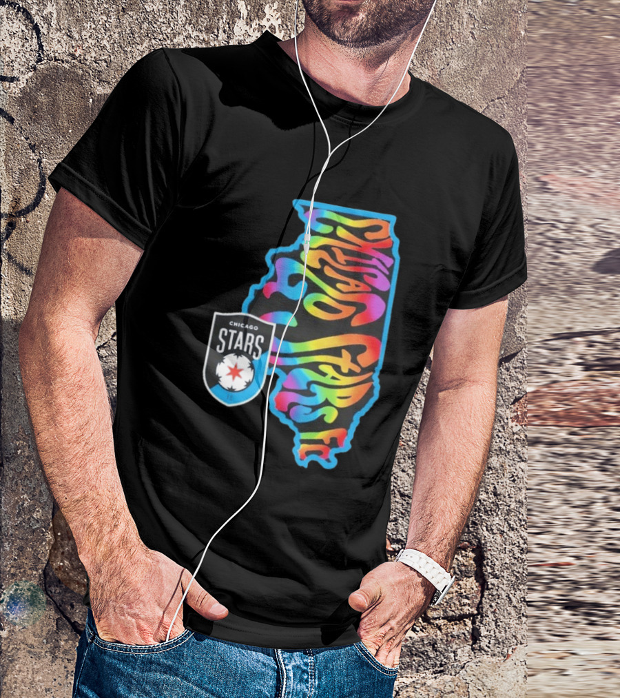 Chicago Stars FC Pride State Groove T-Shirt