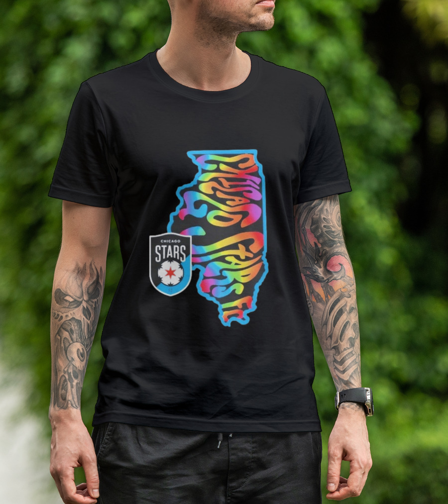 Chicago Stars FC Pride State Groove T-Shirt