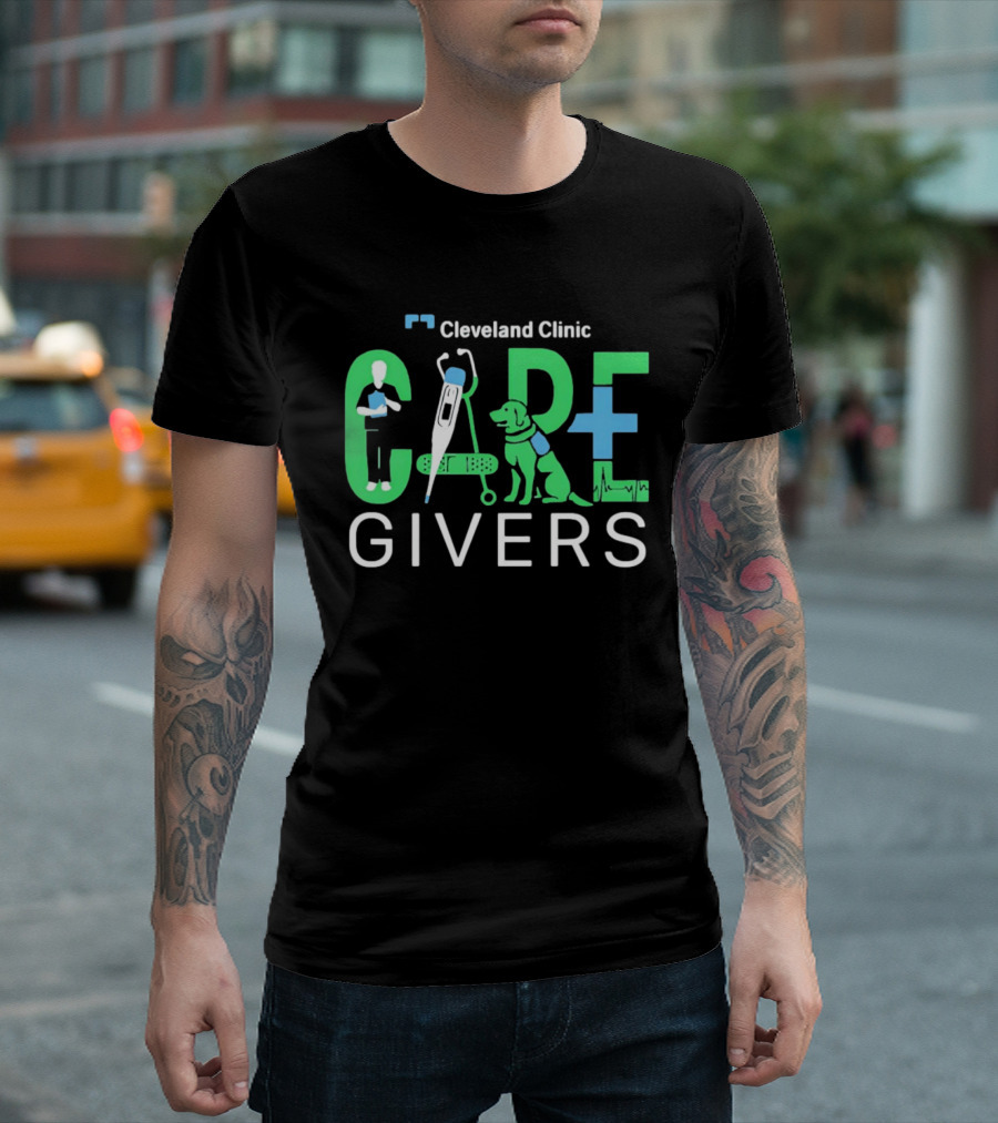 Cleveland Clinic Caregivers Healthcare Team Support T-Shirt