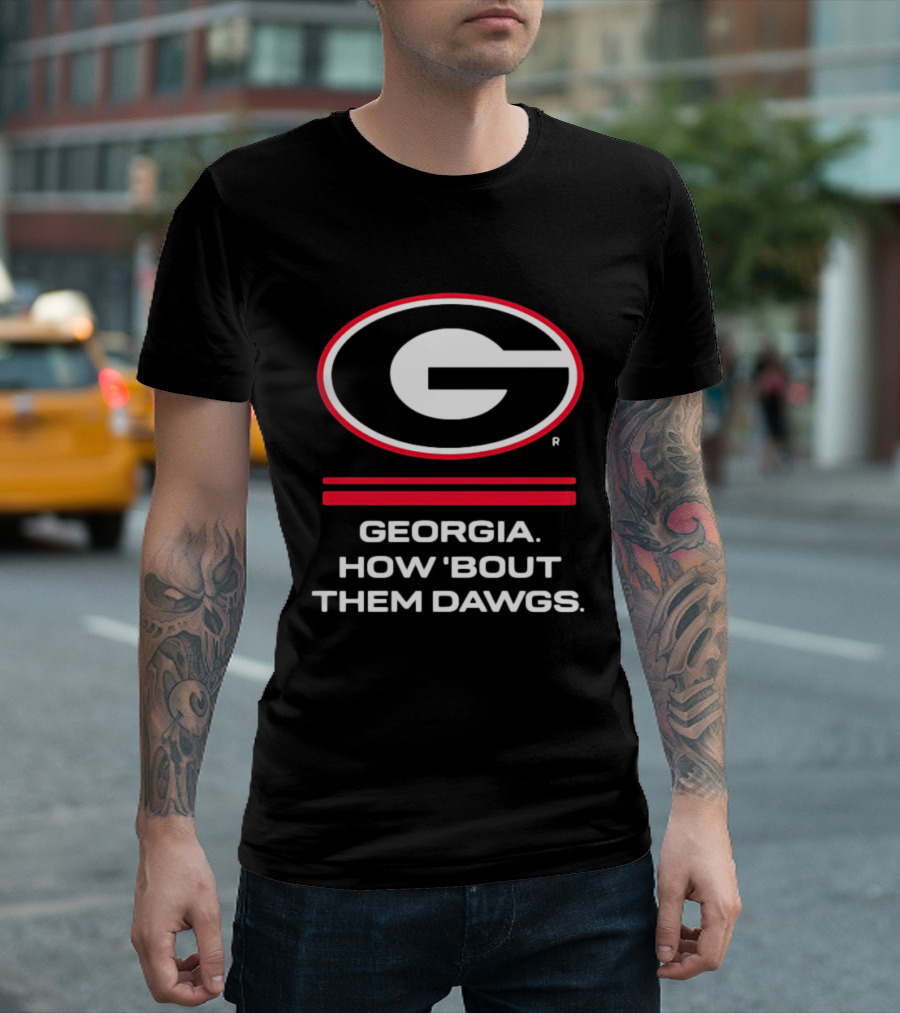 Georgia Bulldogs How 'Bout Them Dawgs G T-Shirt
