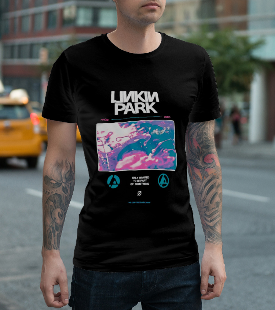 Linkin Park From 2000 Only Wanted To Be Part Of Something T-Shirt